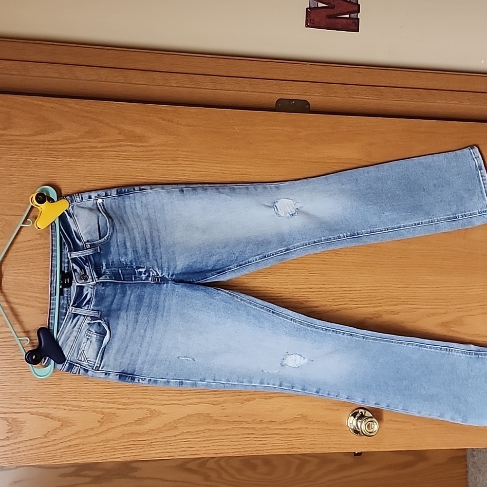 Edgely Maurices Light Blue Jeans womens 4R number 5092 - Picture 4 of 7